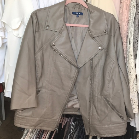 ASOS Curve Jackets & Blazers - Leather jacket